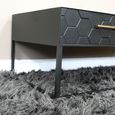 Coffee Table - 2 Drawer - Black