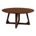 Hellerup Coffee Table - Round - Walnut