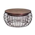 Hemagoma Coffee Table - Mango Wood - Round - Set of 2