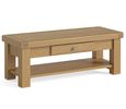 Normandy Coffee Table - 1 Drawer - Oak