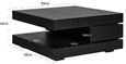 Oakura Black Oak C Blok Coffee Table