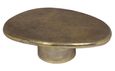Pulitzer Brushed Gold Metal Coffee Table