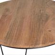 Snowdownia Coffee Table - Mango Wood - Round
