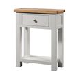 Lundy Console Table - 1 Drawer - Grey Painted