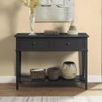 Franklin Console Table - Black - 7918872COMUK