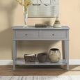 Franklin Console Table - Grey - 7918815COMUK