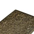 Akola Console Table - Glass and Gold