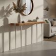 Almora Console Table - Acacia Wood and Metal