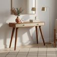 Boho Console Table - 2 Drawer - Mango Wood
