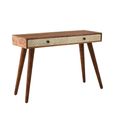 Boho Console Table - 2 Drawer - Mango Wood