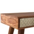 Boho Console Table - 2 Drawer - Mango Wood