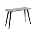 Boho Console Table - Black Bone Inlay - 110cm