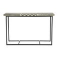 Boho Console Table - Black Bone Inlay - 120cm