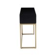 Dumas Console Table - 2 Drawer - Black and White
