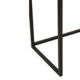 Fusion Console Table - 2 Drawer - Black and White Bone Inlay