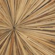 Gabelle Console Table - Dark Bamboo Wood - Sunburst