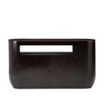 Gabelle Console Table - Oval - Dark Bamboo Wood