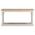 Chateau Console Table - 160cm - Grey Painted - Pine