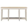 Chateau Console Table - 165cm - Grey Painted - Pine