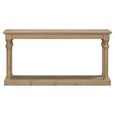 Chateau Console Table - 160cm - Natural - Rustic Pine