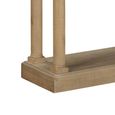 Chateau Console Table - 160cm - Natural - Rustic Pine