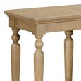 Chateau Console Table - 165cm - Natural - Rustic Pine