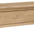 Cotswold Oak Console Table - 2 Drawer - Natural