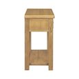 Dorchester Console Table - 2 Drawer - Rustic Oak