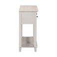 Provence Painted Console Table - 2 Drawer - Truffle