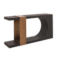 Bazel Console Table - Black and Gold - Metal