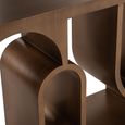 Lugano Console Table - Brushed Gold - Metal