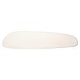 Bloomstone White Lime Plaster Curved Console Table