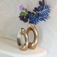 Bloomstone White Lime Plaster Curved Console Table