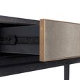 Bloomville Shagreen 3 Drawer Console Table