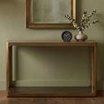 Claridge Console Table - Beige - Brushed Gold - Ceramic Top