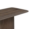 Castello Console Table - Smoked Oak