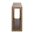 Claridge Console Table - Beige - Brushed Gold - Ceramic Top