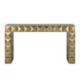 Collada Brass Cladded Console Table