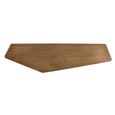 Hexa Console Table - Brushed Gold