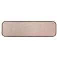 Willox Curved Console Table - Beige and Brown - Oak