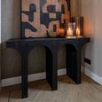 Ashford Console Table - Dark Brown - Oak