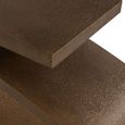 Alhambra Console Table - Brushed Gold - Metal