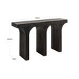 Ashford Console Table - Dark Brown - Oak