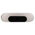 Barwick Console Table - Oval - Antique Brass - Glass and Metal