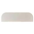 Blake Curved Console Table - Half Moon - Coconut Milk