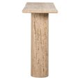 Hampton Console Table - Sand - Travertine