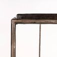 Villano Console Table - Bronze - Glass and Metal