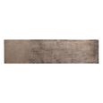 Chandon Champagne Gold Console Table with Shelf