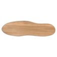 Riva Oak Abstaract Console Table