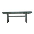 Console Table - Distressed Turquoise Blue - Lacquered Pine